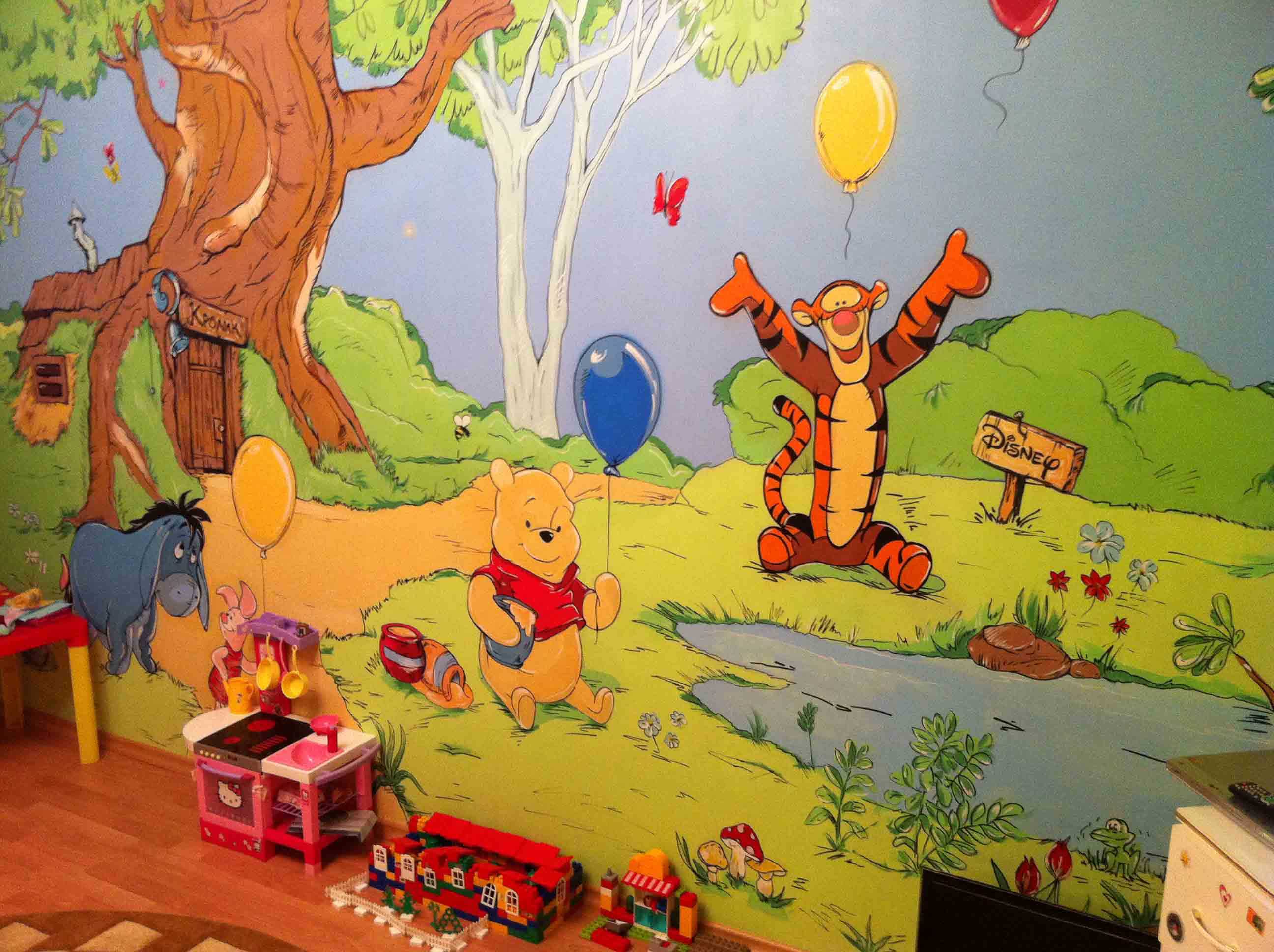option pour la décoration lumineuse d'une chambre d'enfants