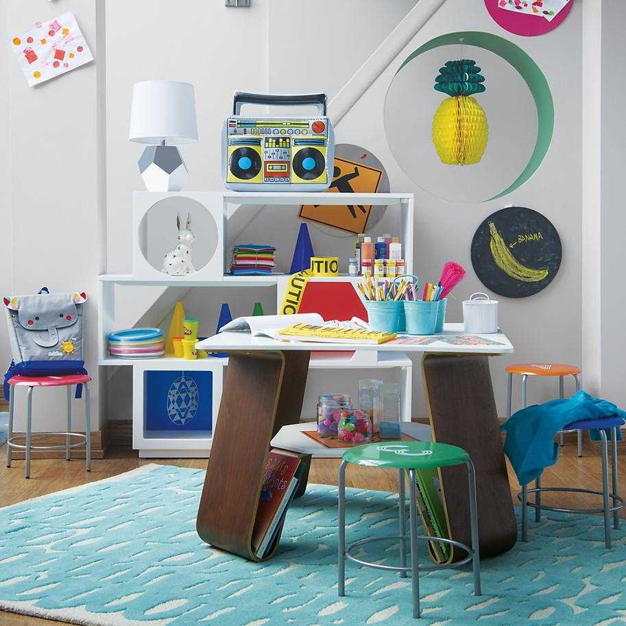 l'idée du décor original de la pépinière