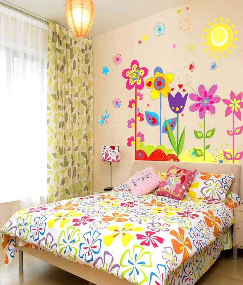 l'idée d'une belle décoration d'une chambre d'enfant