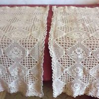 tapis au crochet dans le décor de la photo de la chambre
