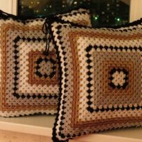 couvertures au crochet dans l'image de conception de chambre
