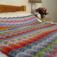 taies d'oreiller au crochet dans le style d'une photo d'appartement