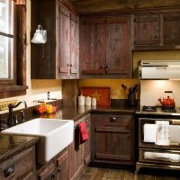 appartement intérieur lumineux dans l'image de style rustique