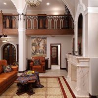 chambre de style insolite dans la photo de style gothique