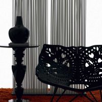 belle conception du salon dans l'image de style gothique