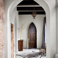 belle chambre design en photo de style gothique