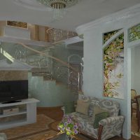 salon design lumineux photo de style moderne