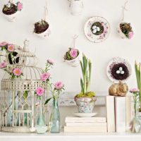 salle de décoration intérieure lumineuse en style provençal