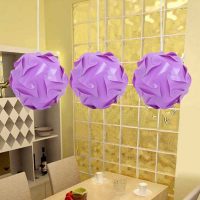 décoration originale d'abat-jour avec des matériaux improvisés picture