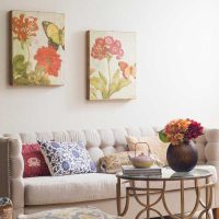 belle salle de décoration intérieure en image de style provence