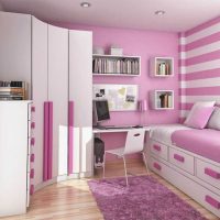 idea de un estilo original de un dormitorio para una niña photo