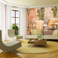 l'idée de la décoration originale de l'intérieur du salon picture
