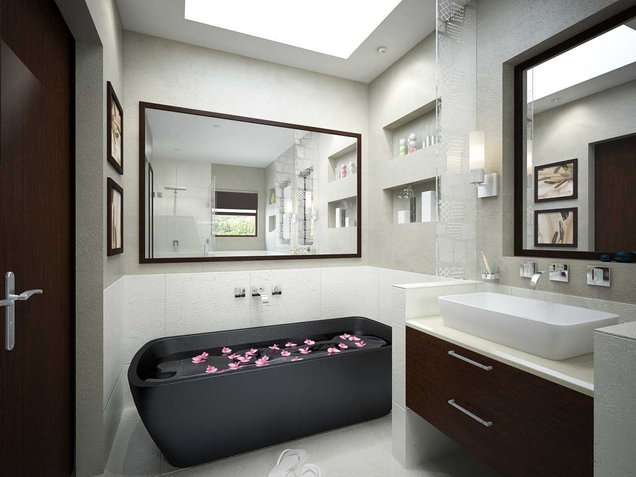idea de un diseño de baño inusual