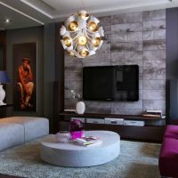 idée d'un décor de chambre moderne avec une image de canapé