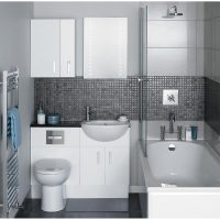 version du style original d'une image de salle de bain blanche