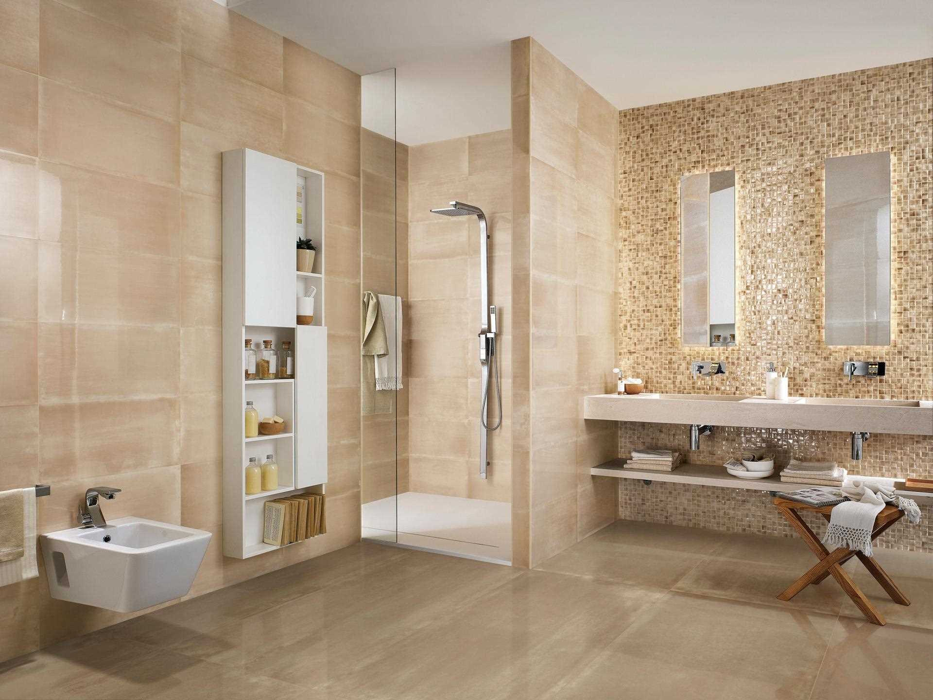 variante de un hermoso estilo de baño