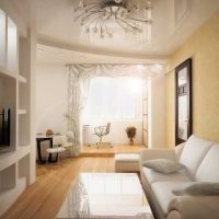 idée de l'exemple d'image de conception d'appartement lumineux