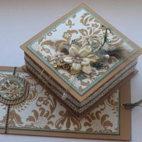 version de bricolage d'une belle photo de boîte à bijoux
