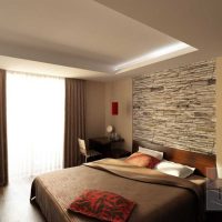 version de la pierre décorative originale dans le style de la photo de l'appartement