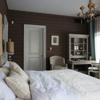 variante d'un beau style d'une maison dans la photo du village