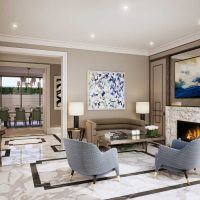 version de l'intérieur d'origine de l'appartement en 2017 photo