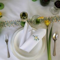 option pour la conception lumineuse de la table