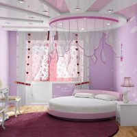 idea de una hermosa habitación interior para una niña photo