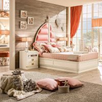 versión del diseño original de la habitación para la imagen de la niña
