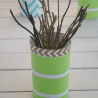 version du dessin original d'une photo de vase de bureau