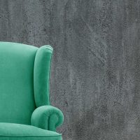 l'idée du plâtre décoratif original dans le style du salon pour une image concrète