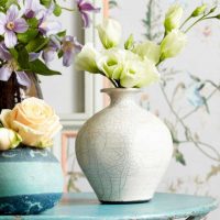 l'idée d'une belle décoration d'un vase de sol photo