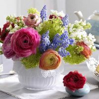 version d'une belle décoration intérieure pour photo du 8 mars
