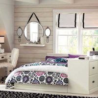 idea del estilo original de una habitación para una niña photo