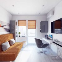 idea de diseño inusual Foto de apartamento de 2 habitaciones