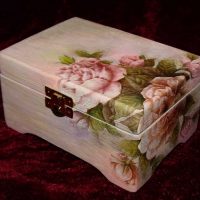 L'idée du design original de la boîte photo DIY