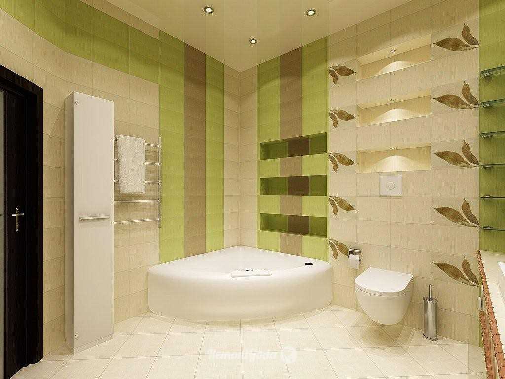 idea de un estilo inusual de baño
