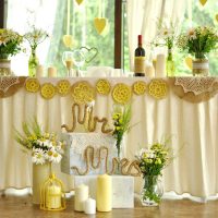 option de beau design de photo de table