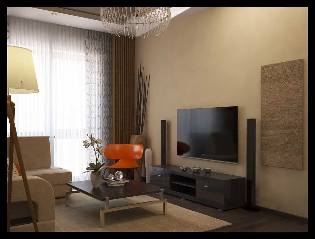 la idea de un hermoso estilo de apartamento