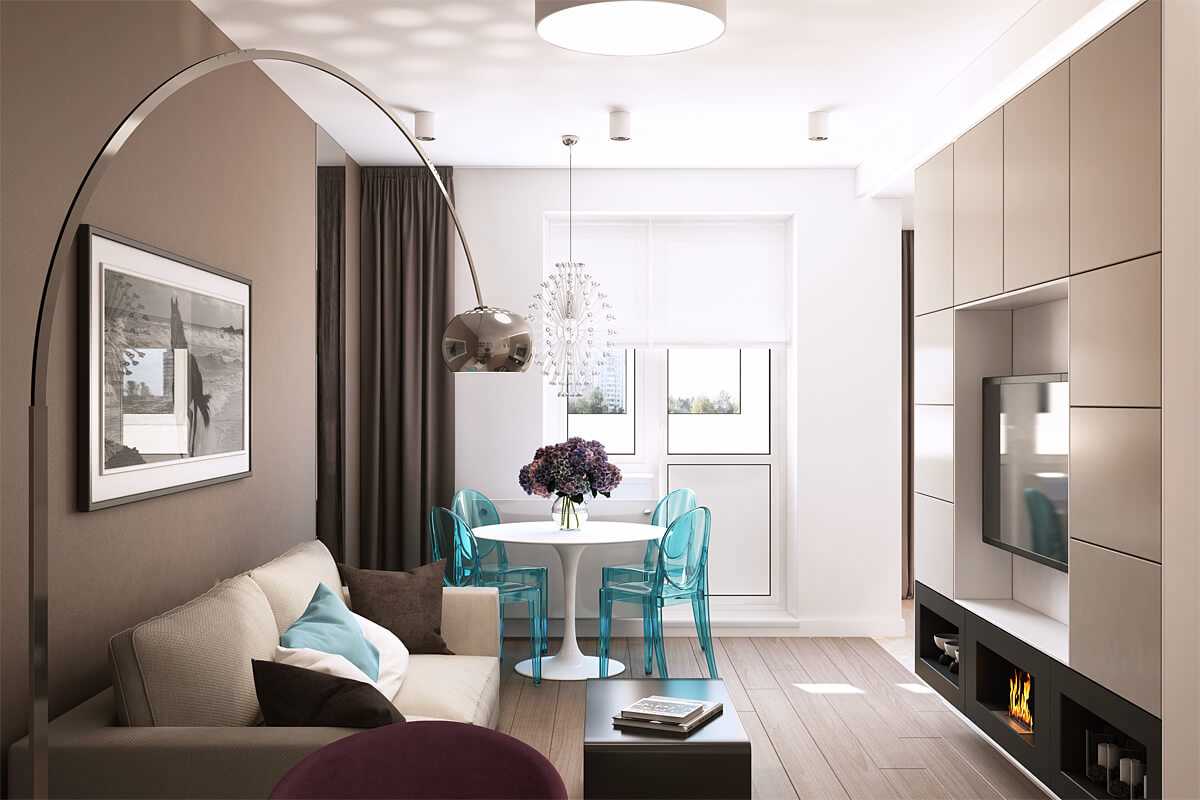 opción de estilo de apartamento luminoso