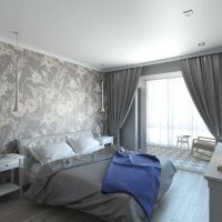 variante de l'intérieur inhabituel de l'appartement exemple de photo