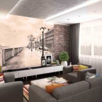 option pour photo de décoration intérieure lumineuse
