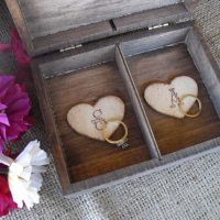 version de bricolage d'une photo de boîte à bijoux lumineux