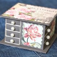 une variante d'un beau design de boîte photo
