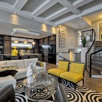 version du bel intérieur de l'appartement en 2017 picture