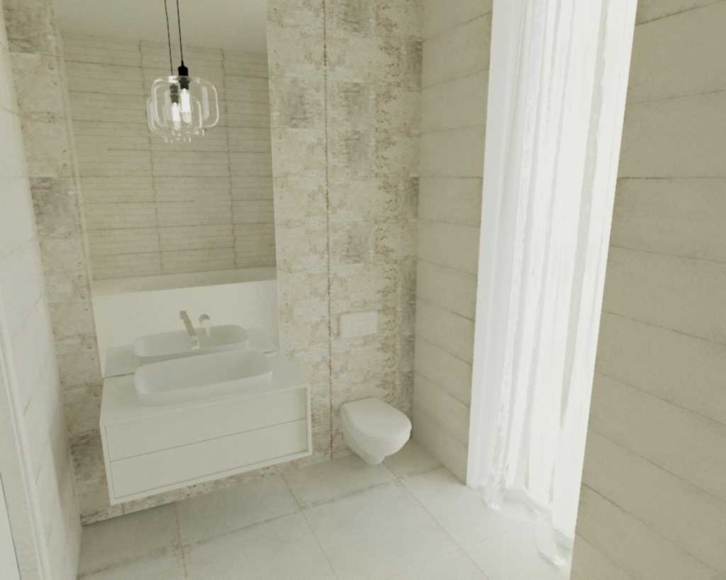 variante del interior original del baño