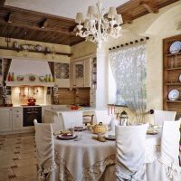 idée du style original d'une maison d'été dans le village photo