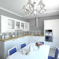 option de style lumineux appartement avec 2 chambres, photo exemple