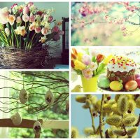 version de la décoration originale des articles pour photo du 8 mars