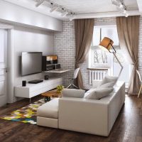l'idée d'un bel exemple de design d'appartement