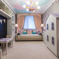 idea de un hermoso estilo de dormitorio para una niña photo